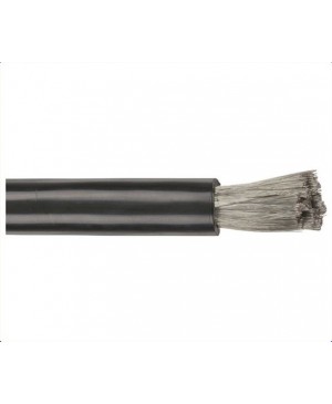0GA Mega High Current OFC Cable - Black, 25m Roll WH3094