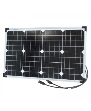 Powertech 12V 40W Monocrystalline Solar Panel ZM9056
